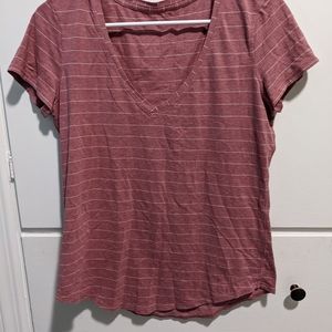 Lululemon Love V Neck Dusty Rose Top Size 8 (Medium)